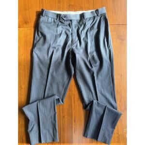 Brooks Brothers Regent Fit Grey Pinstripe Dress Pants - Size 36x30
